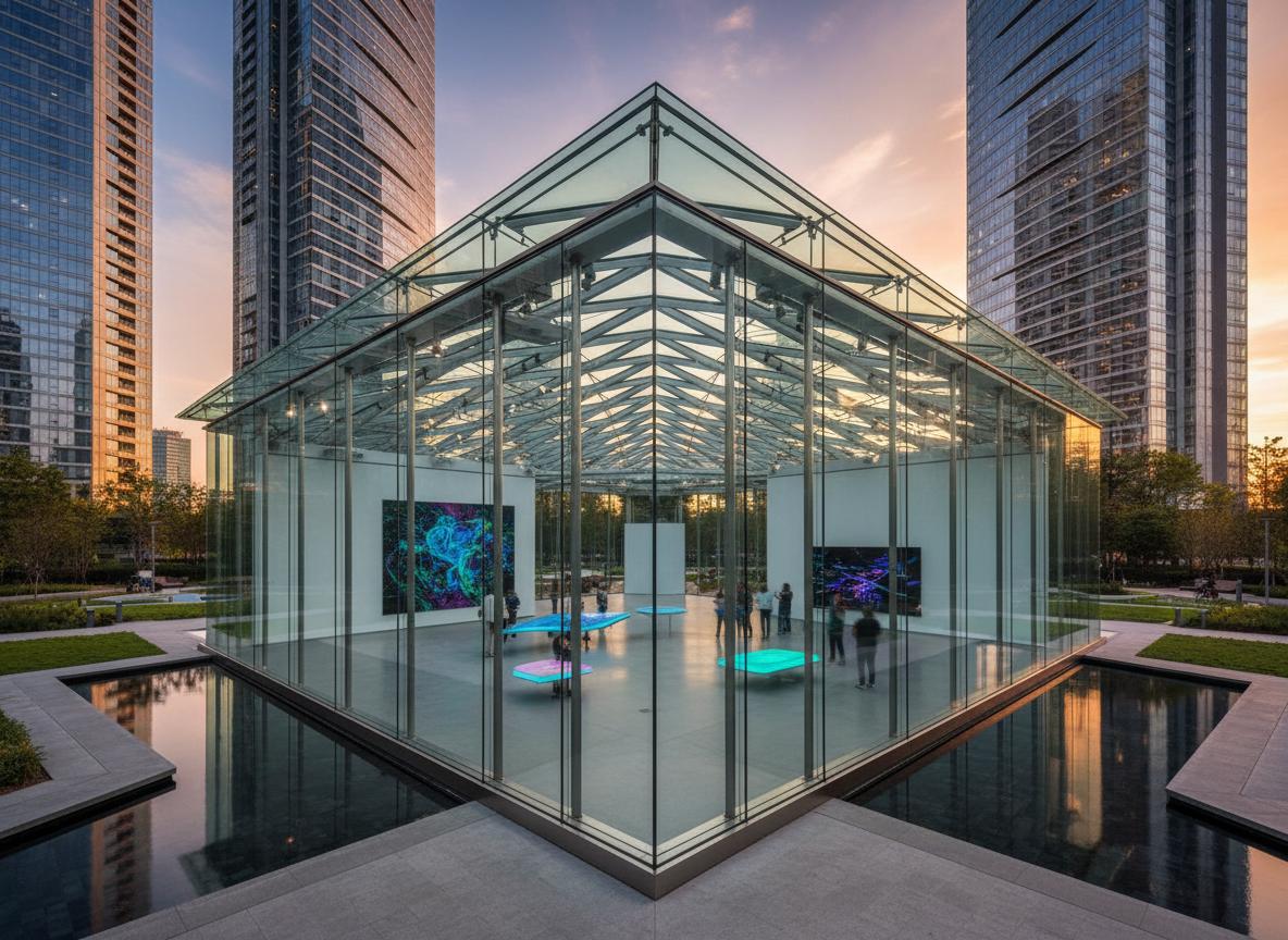 Ambiente interno com drywall