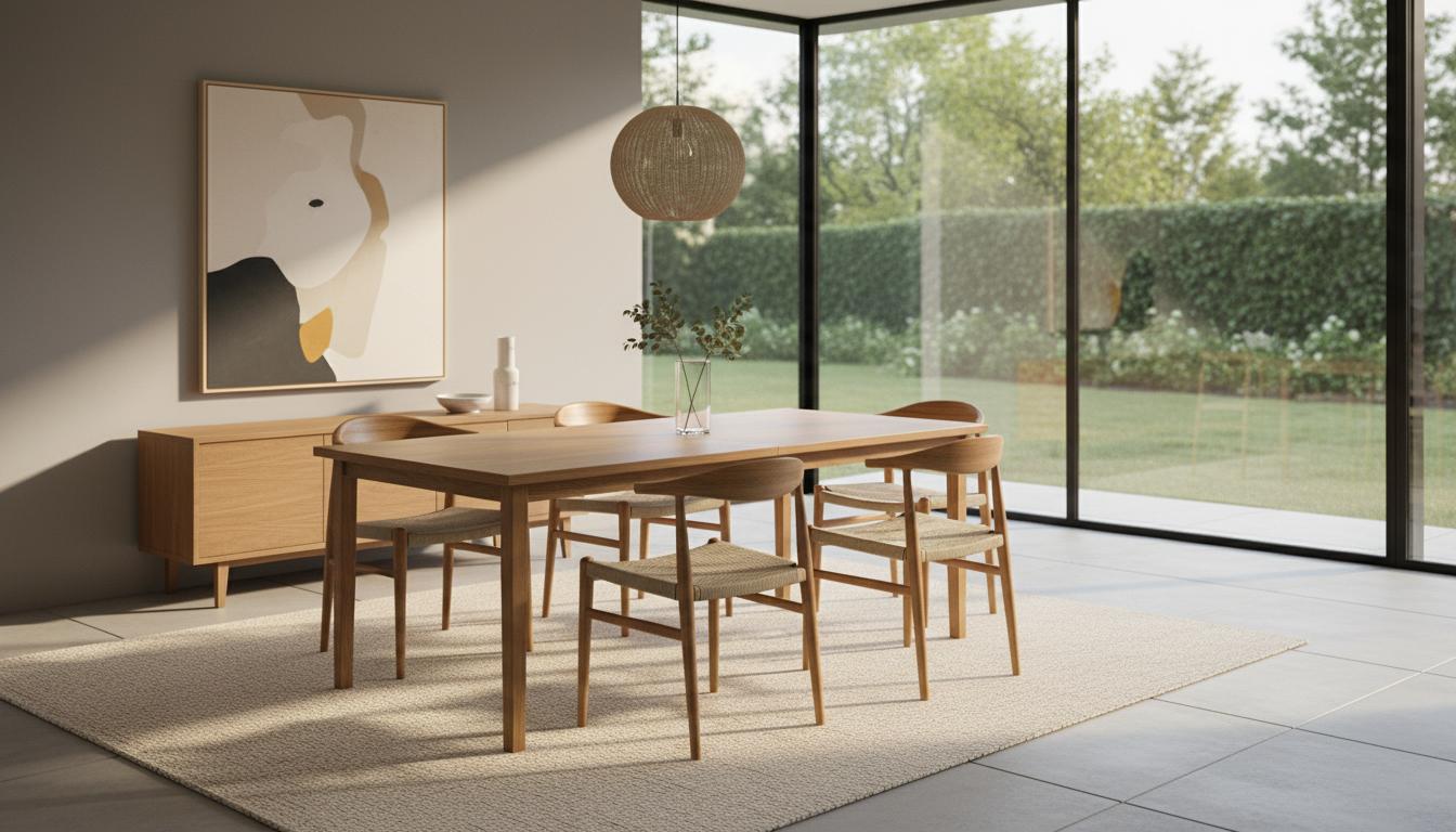 Sala de jantar moderna