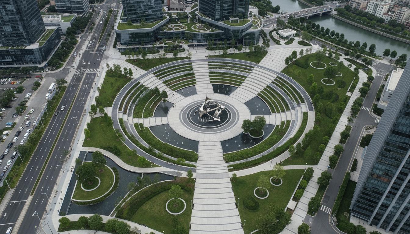 Canteiro de obra organizado